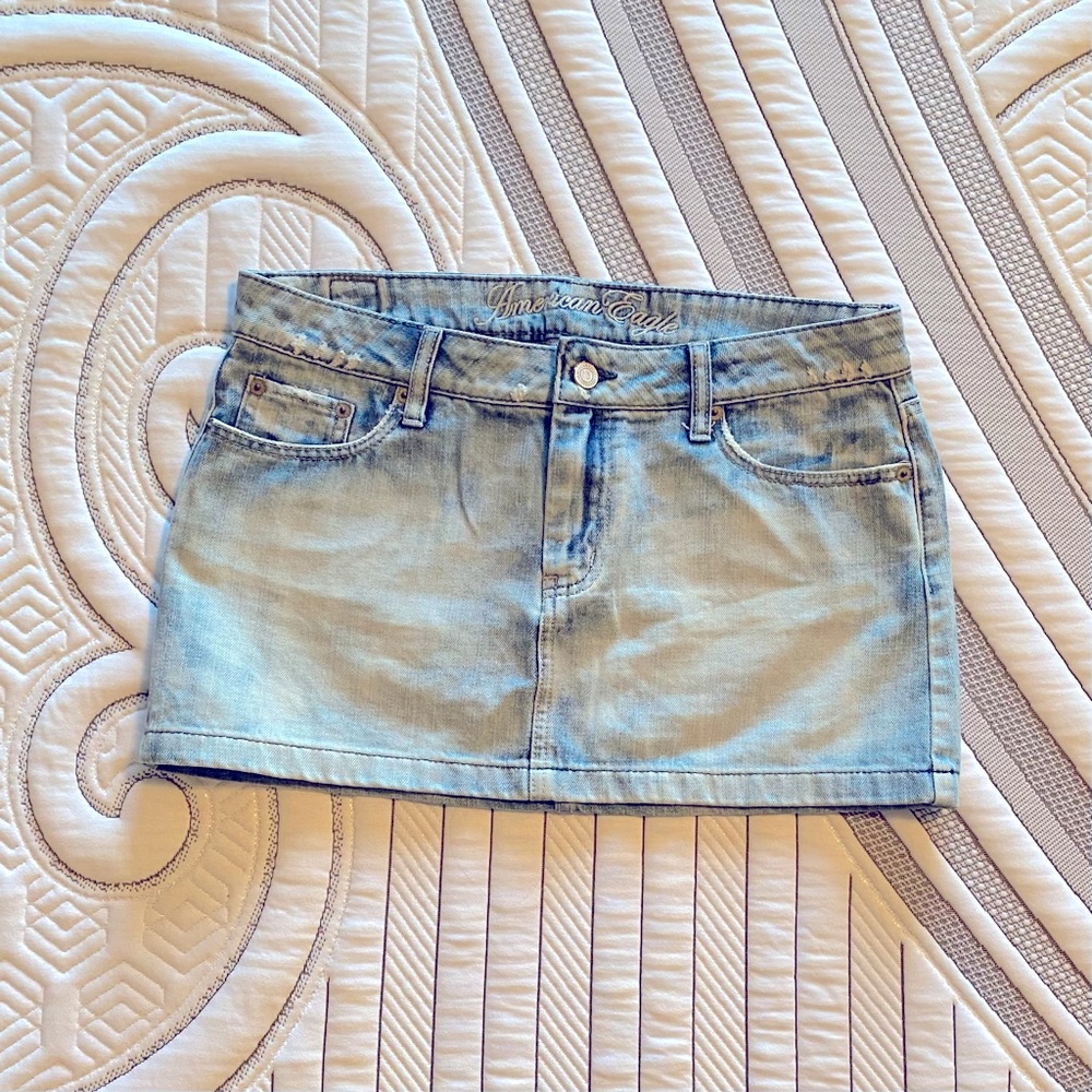 AE Mini Jean Skirt